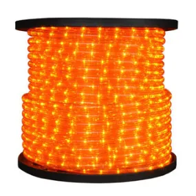 150' Spool of Orange 10mm LED Ropelight