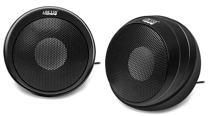 Adesso Xtream S4 USB Powered Speakers with Dynamic Surround Sound