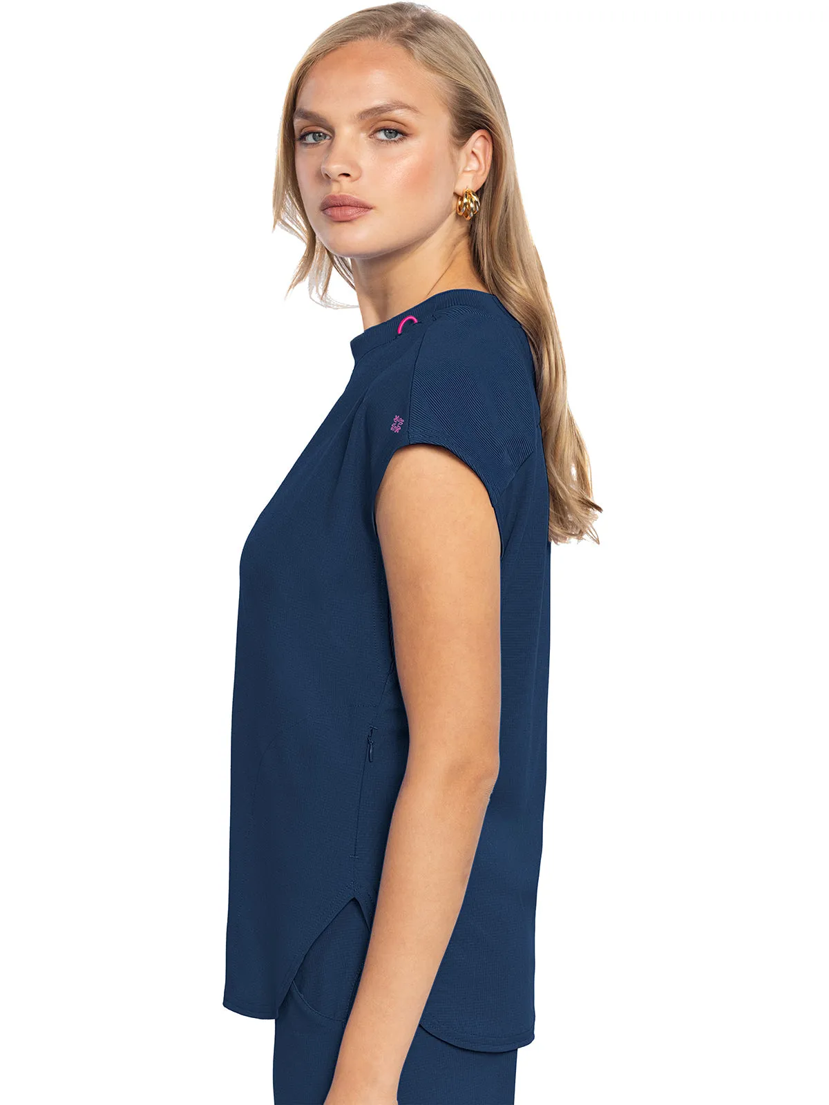 Amp - Women's Round Neck Tuckable Top