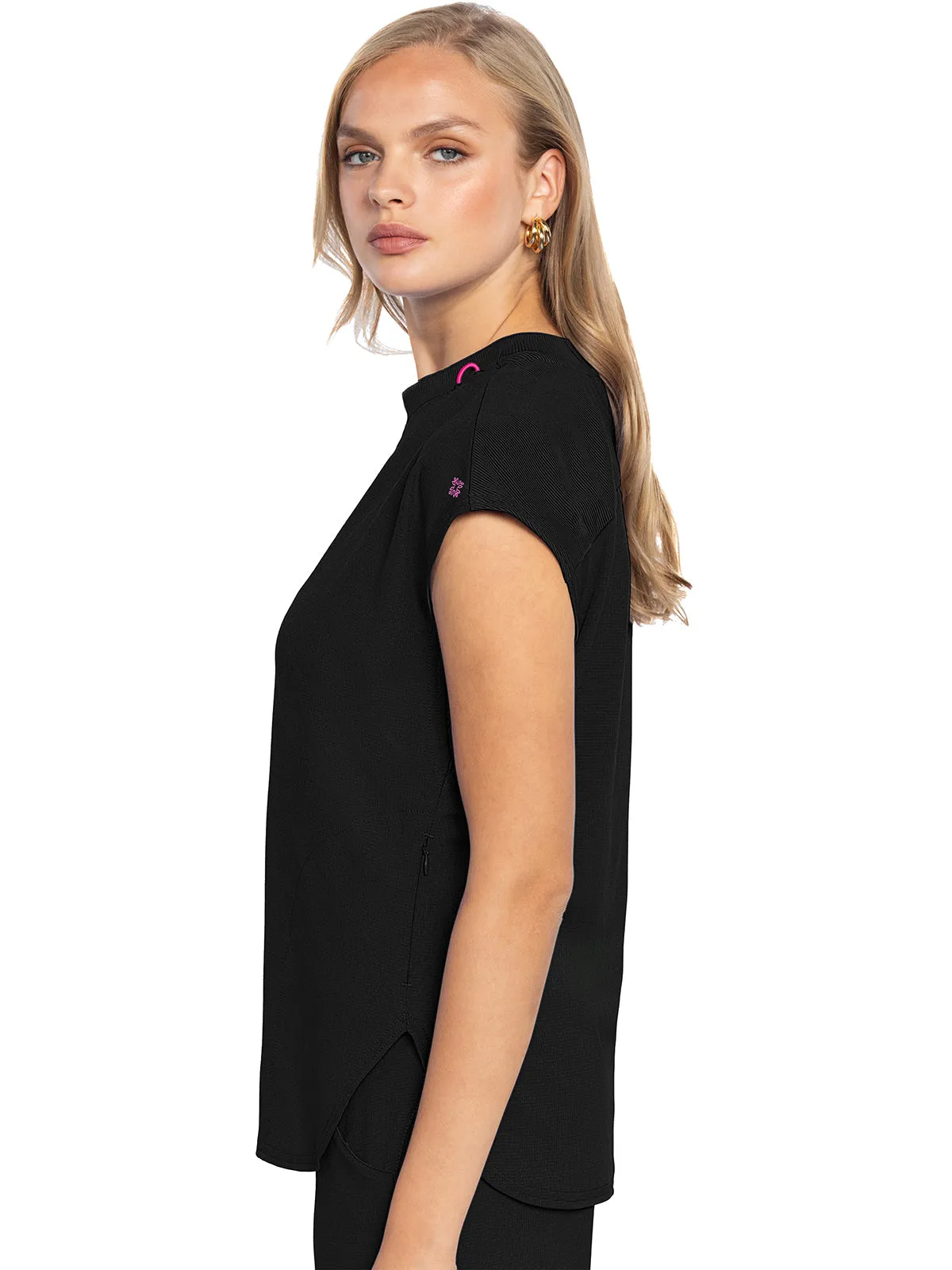 Amp - Women's Round Neck Tuckable Top