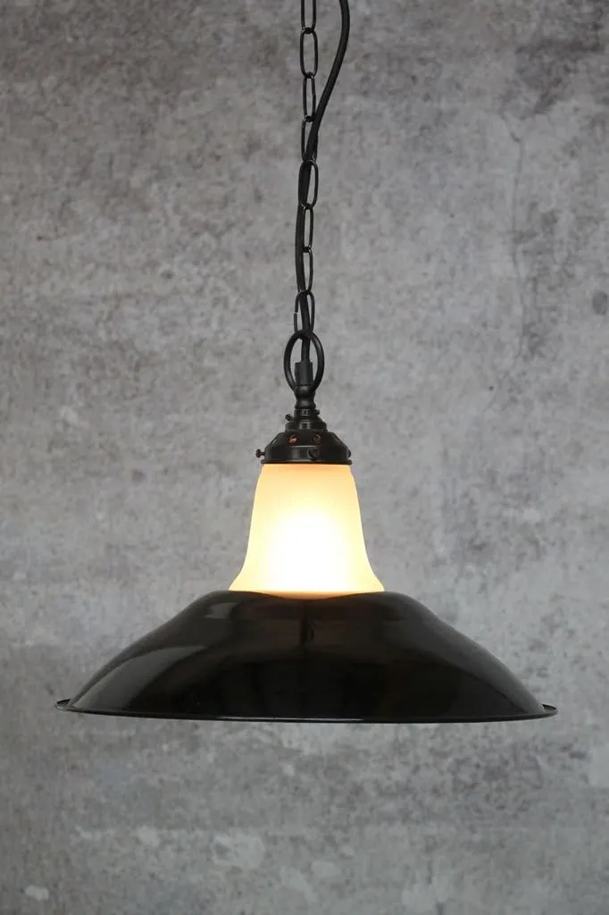 Bakehouse Black Pendant Light