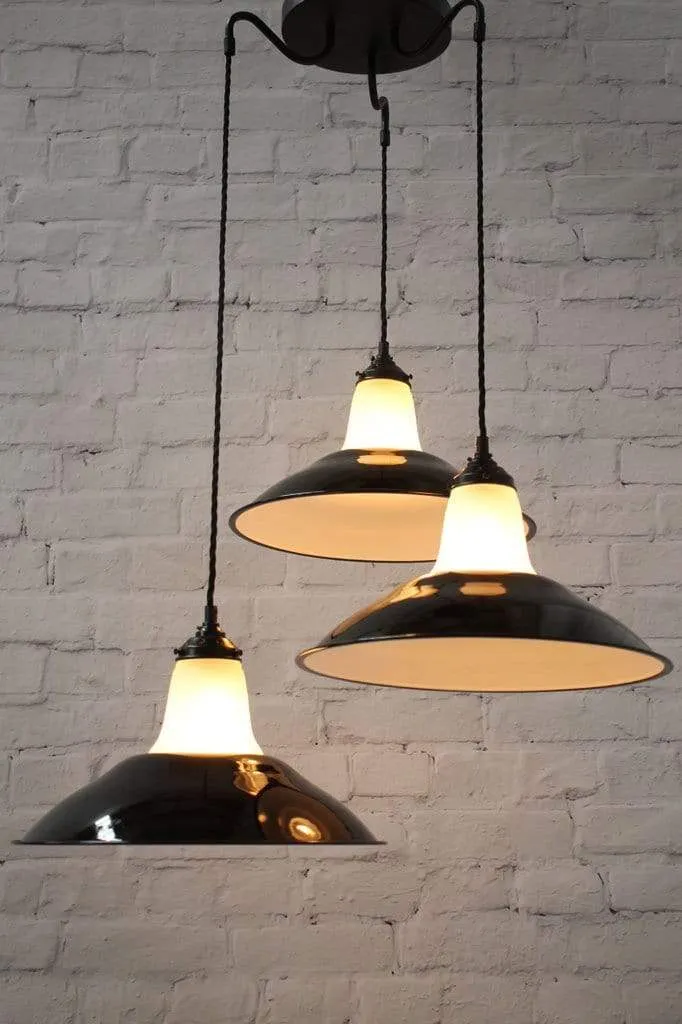 Bakehouse Black Pendant Light