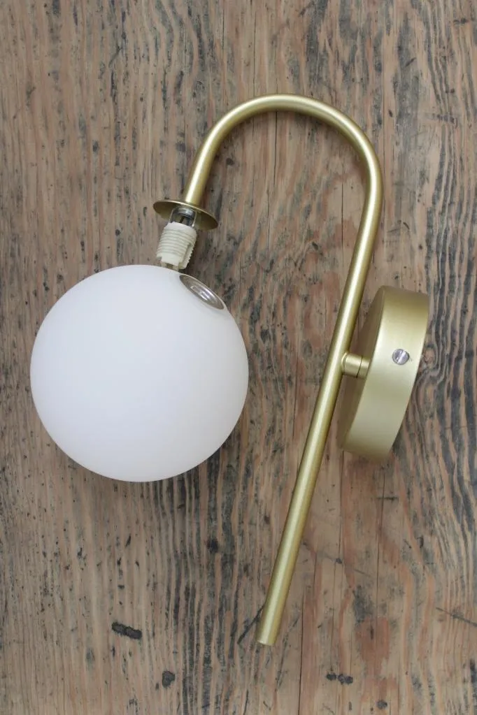 Brooklyn Shepherds Hook Wall Light