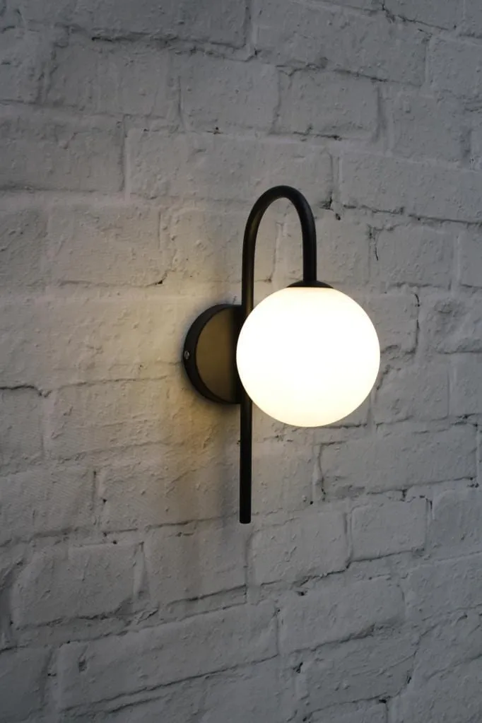 Brooklyn Shepherds Hook Wall Light