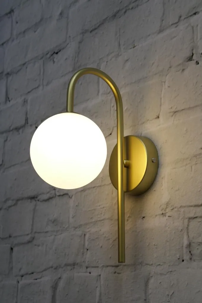 Brooklyn Shepherds Hook Wall Light