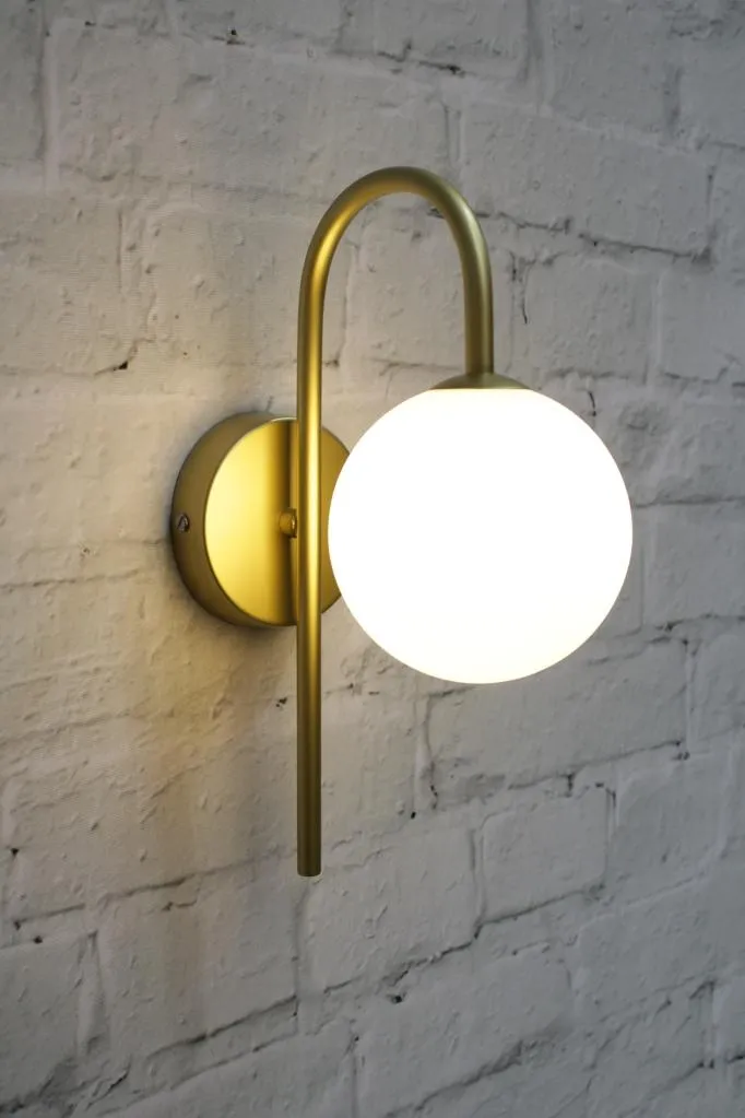 Brooklyn Shepherds Hook Wall Light