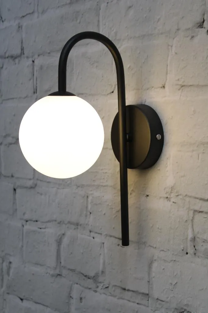 Brooklyn Shepherds Hook Wall Light