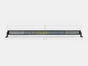 CALI RAISED LED 52" Dual Row 5D Optic OSRAM LED Bar