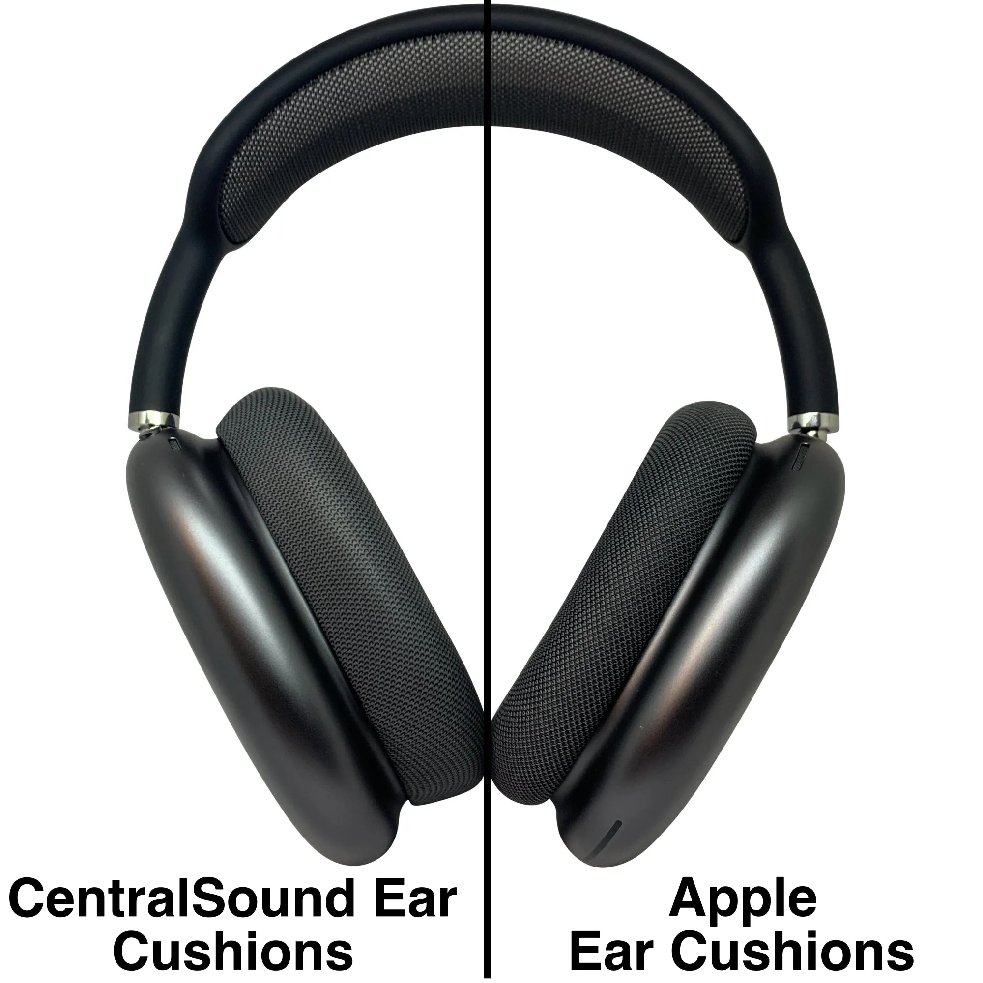 CentralSound USA Replacement Ear Pad Cushions for Apple AirPods Max Headphones