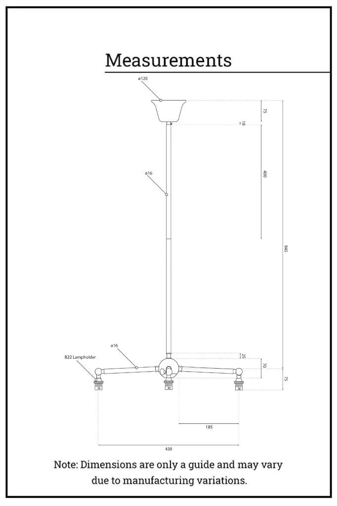 Chapman Glass Chandelier