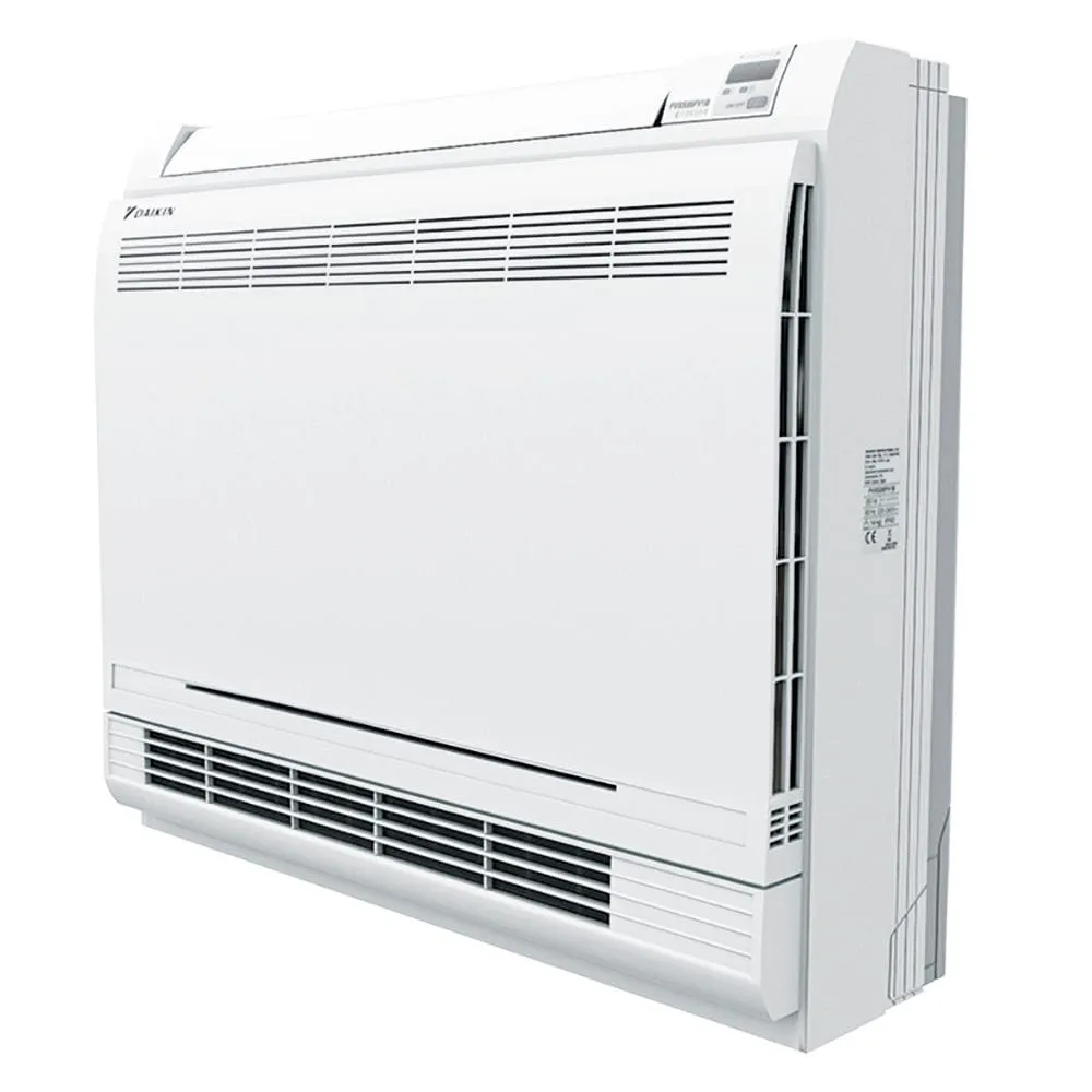 Daikin 2-Zone Floor Standing Hyper Heat Ductless Mini-Split 18000 BTU Heat Pump Air Conditioner 9k   12k - 16 SEER2