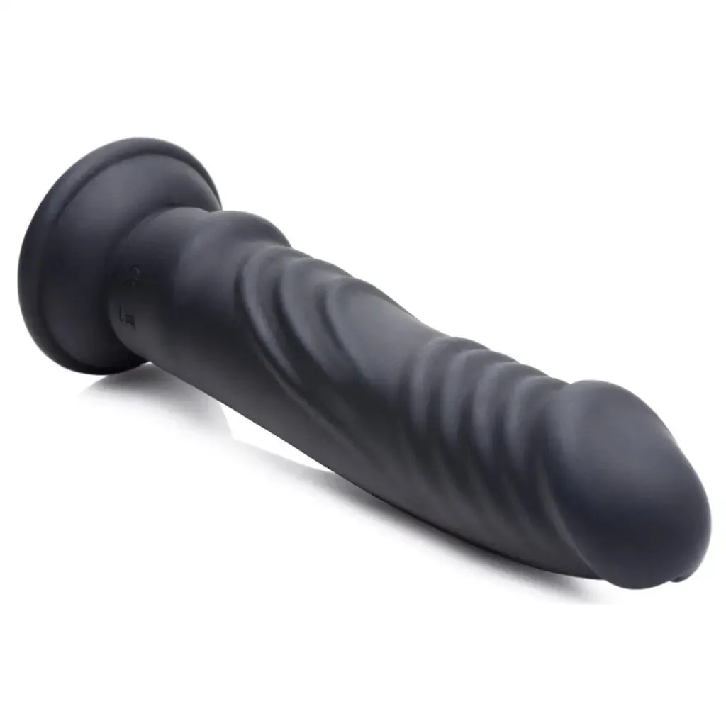 E-stim Pro 5x Vibrating Dildo With Remote Control