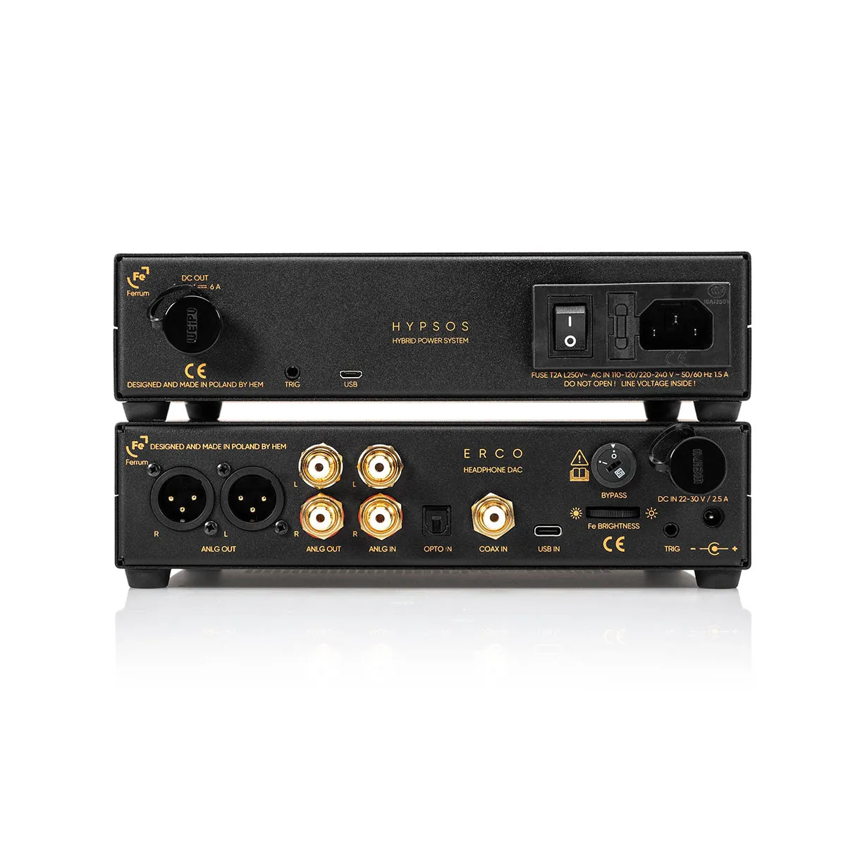 Ferrum ERCO Gen 2 DAC/Amp   Hypsos Single-Output Power System BUNDLE