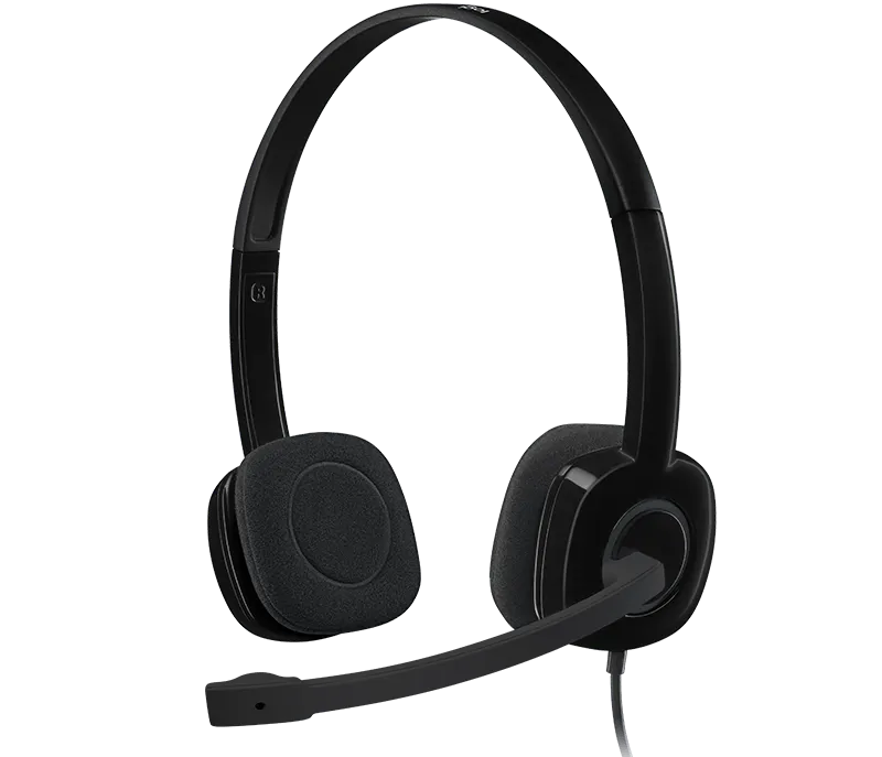 Logitech H151 Stereo Headset Multi-device headset with in-line controls