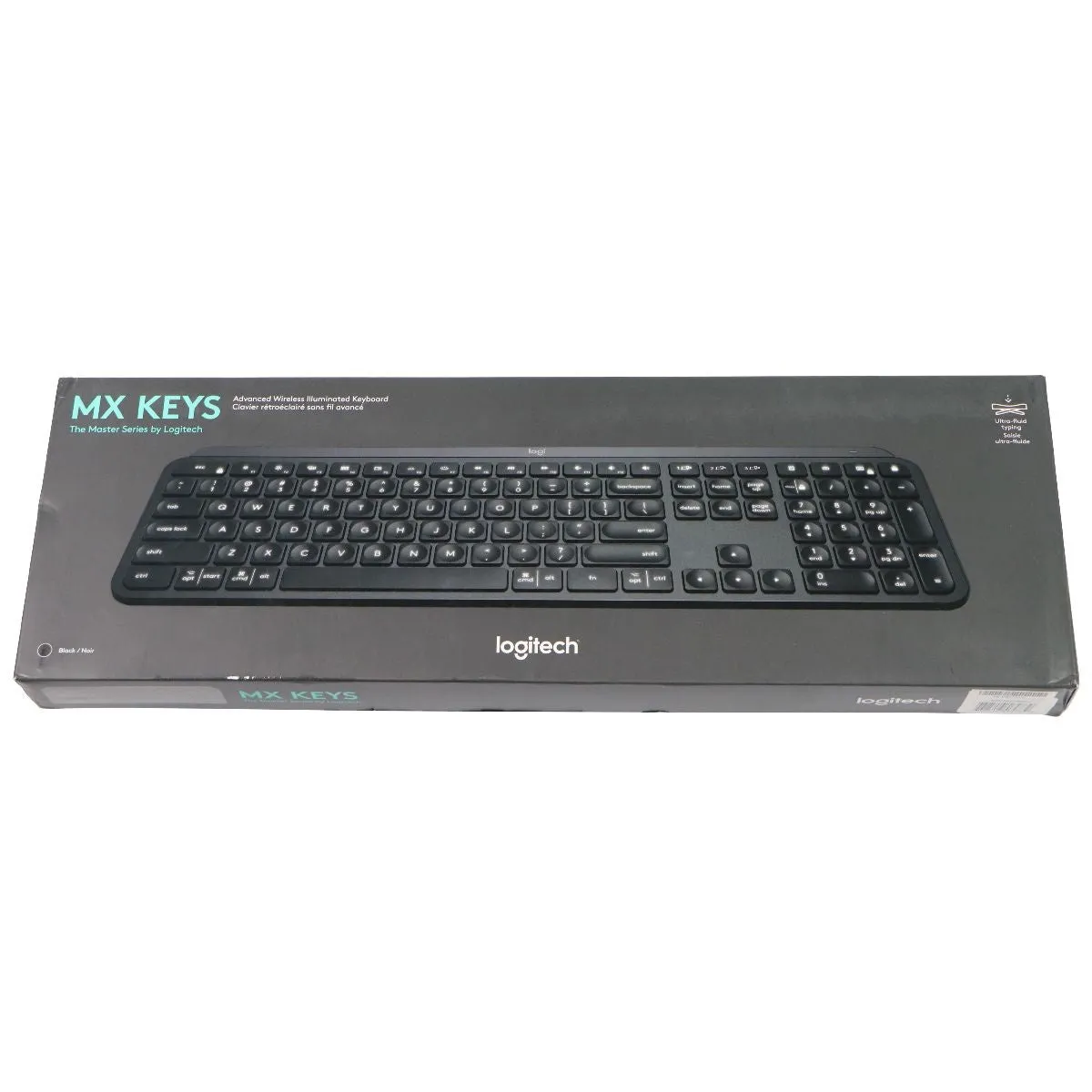 Logitech MX Keys Advanced Wireless Illuminated Keyboard - Graphite