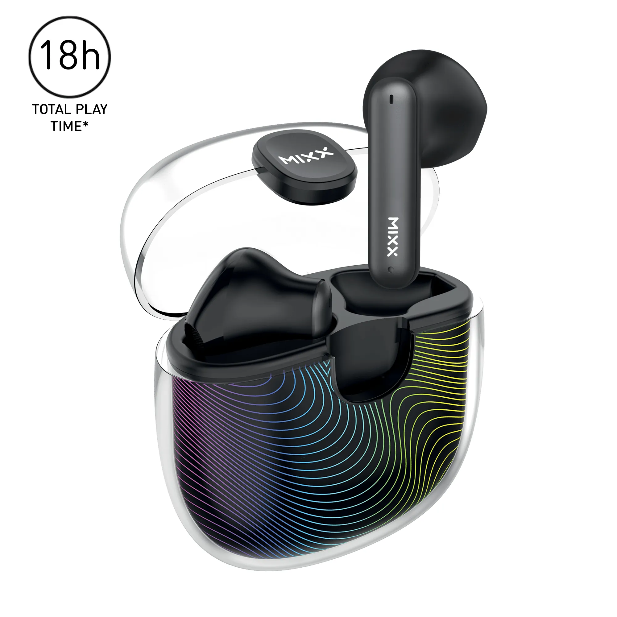 MIXX STREAMBUDS COLOURCHROMA 2 WIRELESS EARBUDS