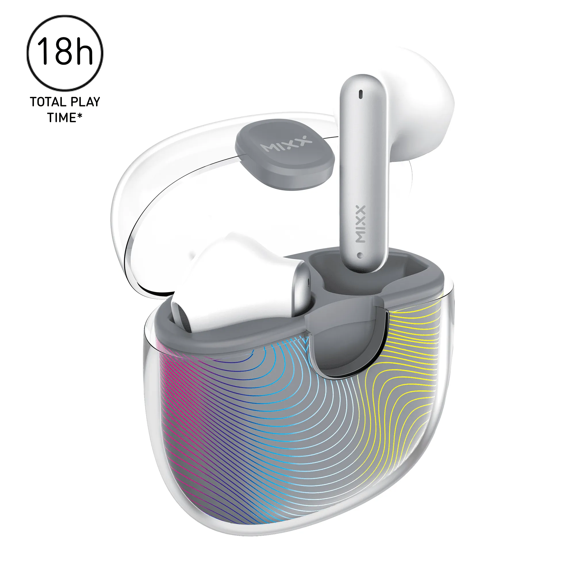 MIXX STREAMBUDS COLOURCHROMA 2 WIRELESS EARBUDS