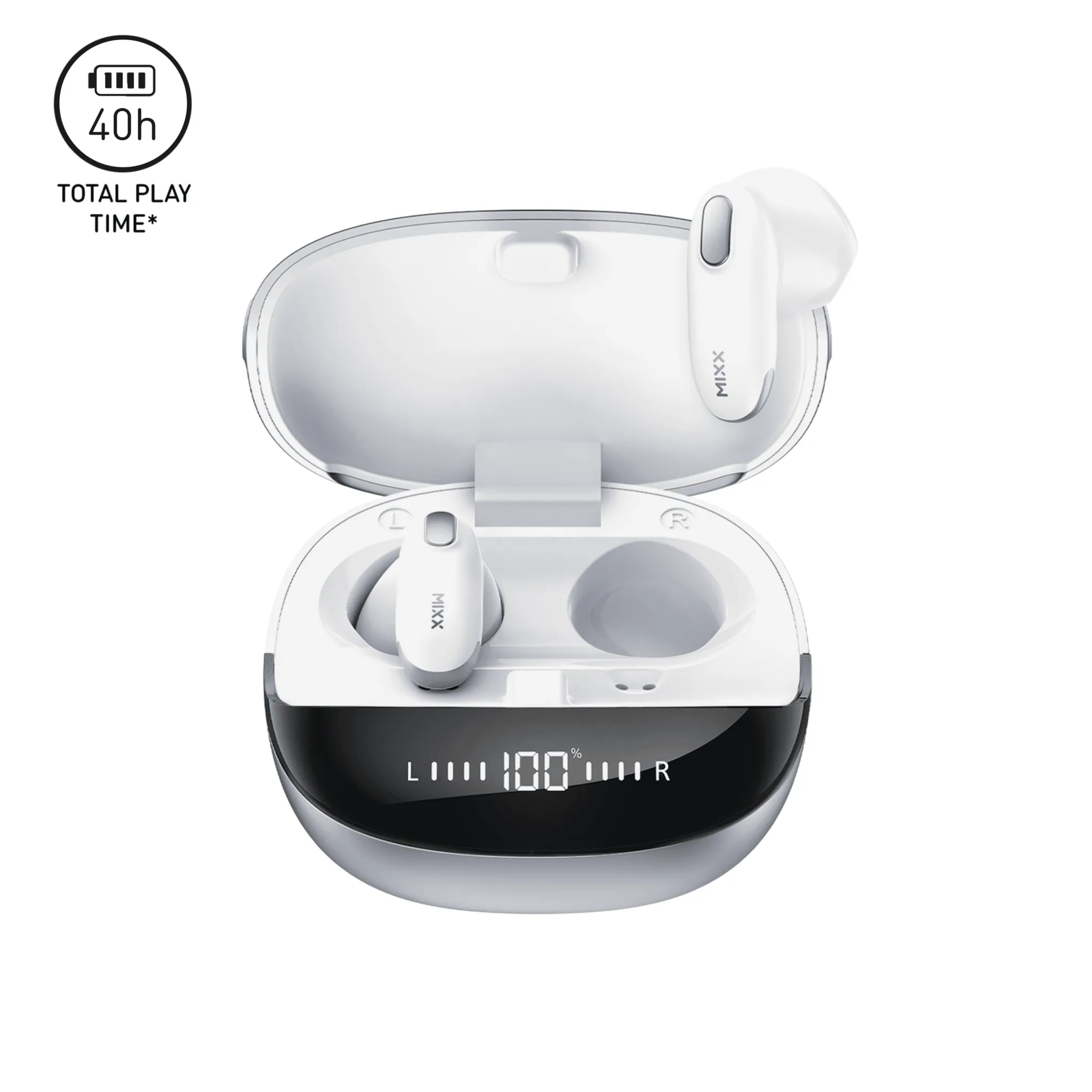 MIXX STREAMBUDS HYBRID CHARGE 2 WIRELESS EARBUDS