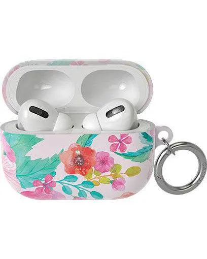 Out and About | Light Pink Floral AirPods Case