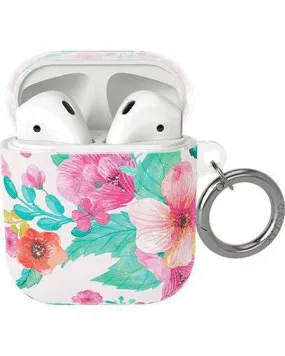 Out and About | Light Pink Floral AirPods Case