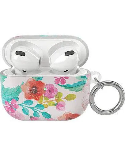 Out and About | Light Pink Floral AirPods Case