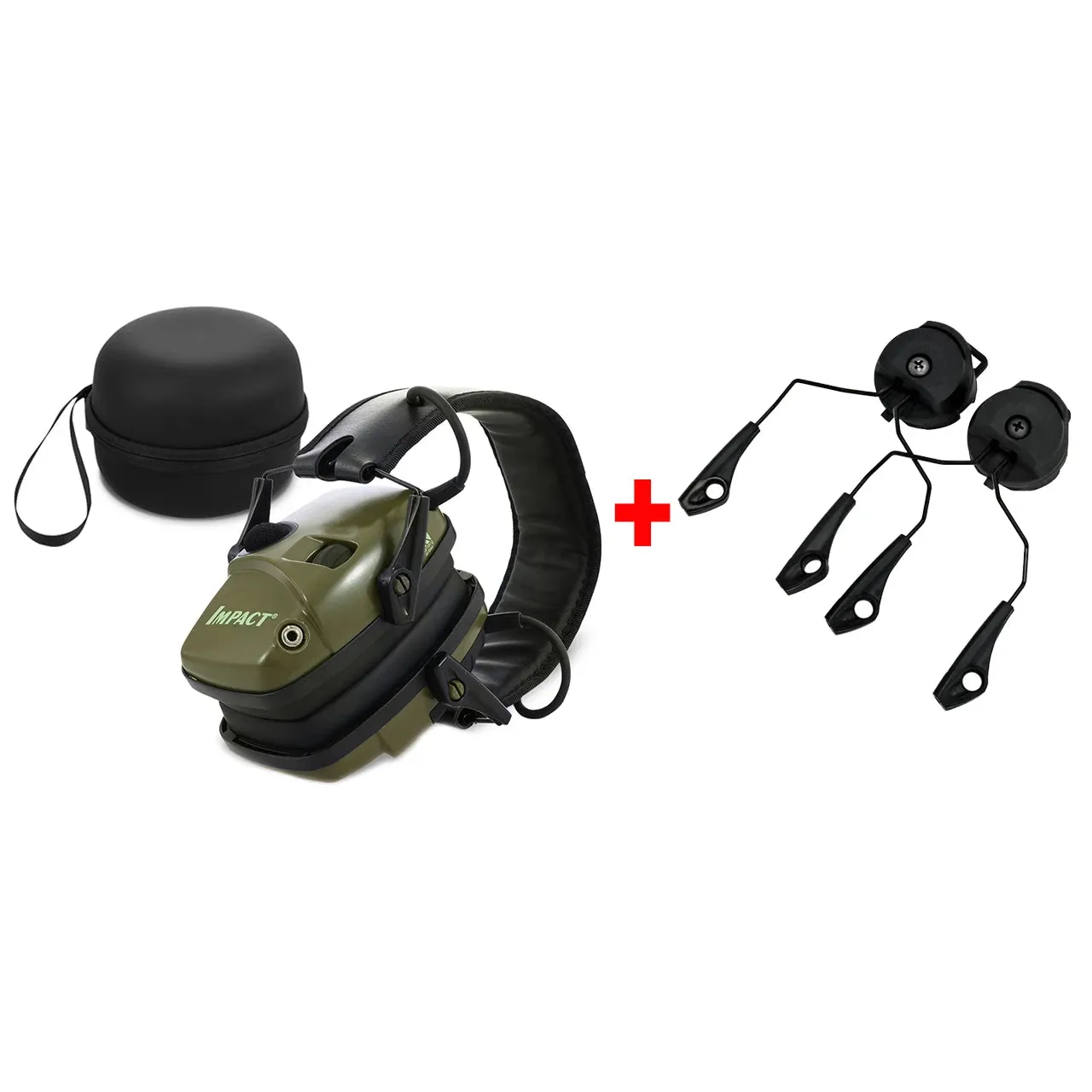 Outdoor Sports Anti-noise Impact Sound Amplification Electronic Shooting Earmuff Tactical Hunting Hearing Protective Headset