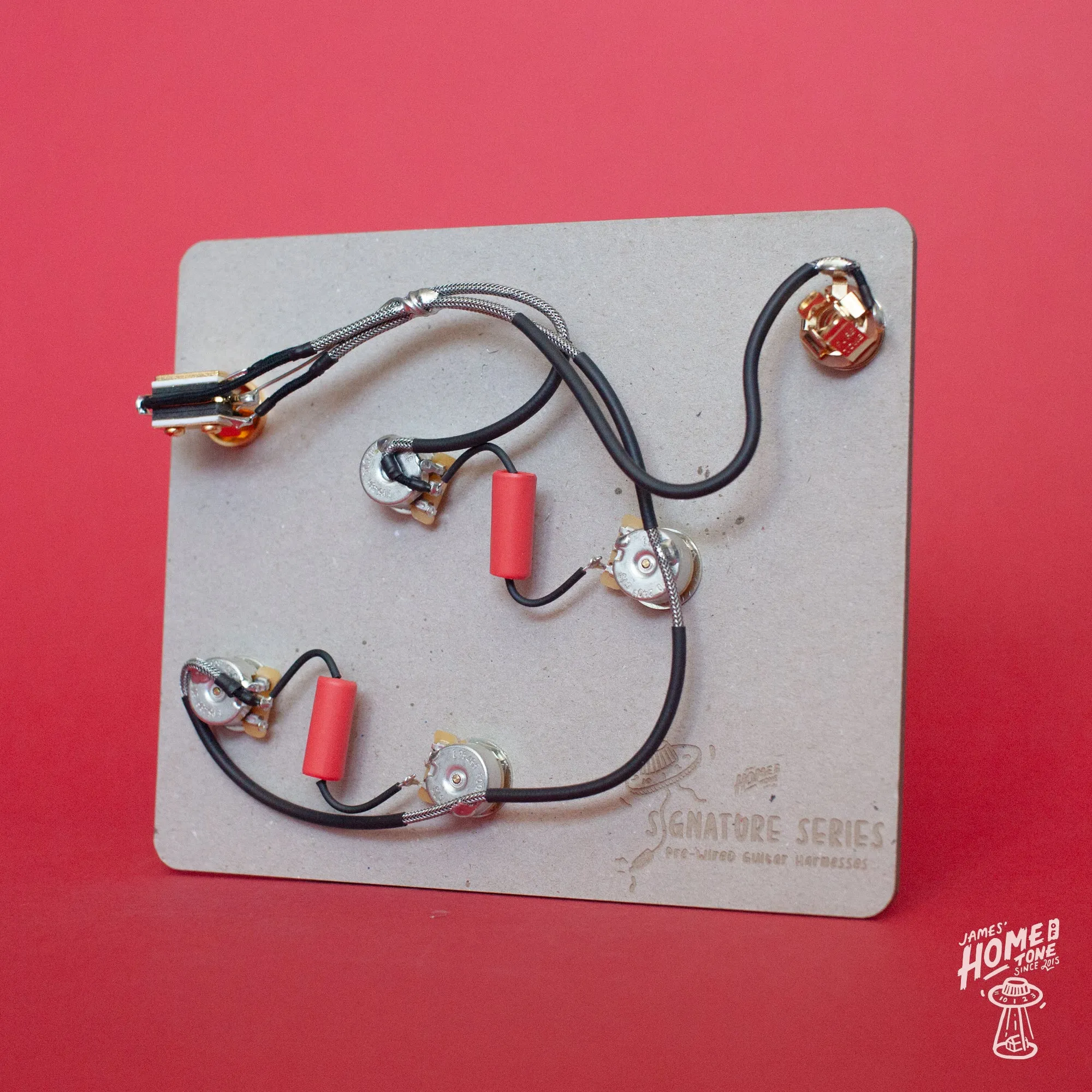 Pre-Wired Guitar wiring harness | Epiphone Sheraton kit | Right Handed