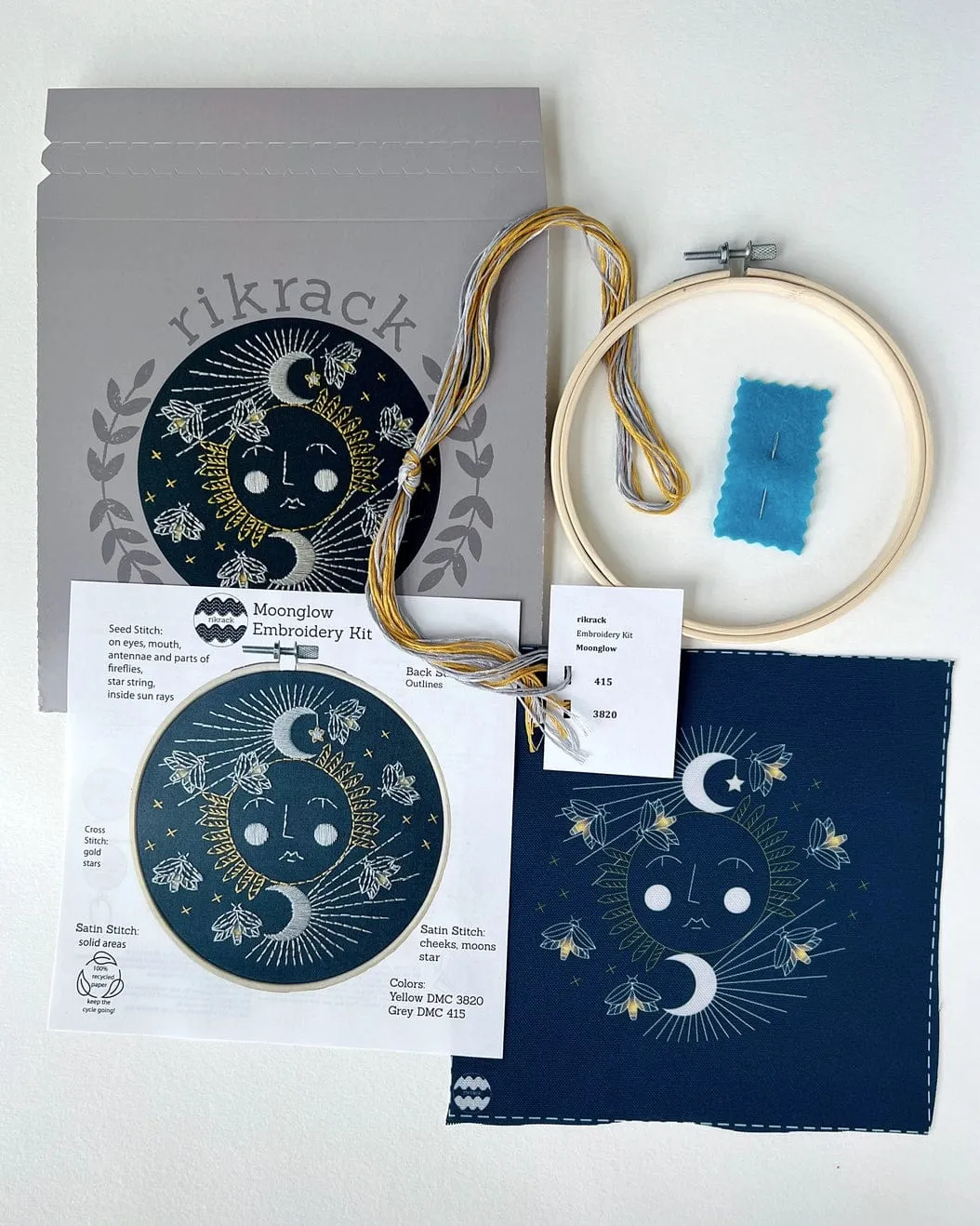 Rikrack Embroidery Kit Reader