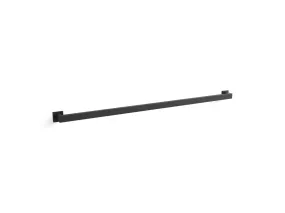 Square 43.94" Grab Bars in Matte Black