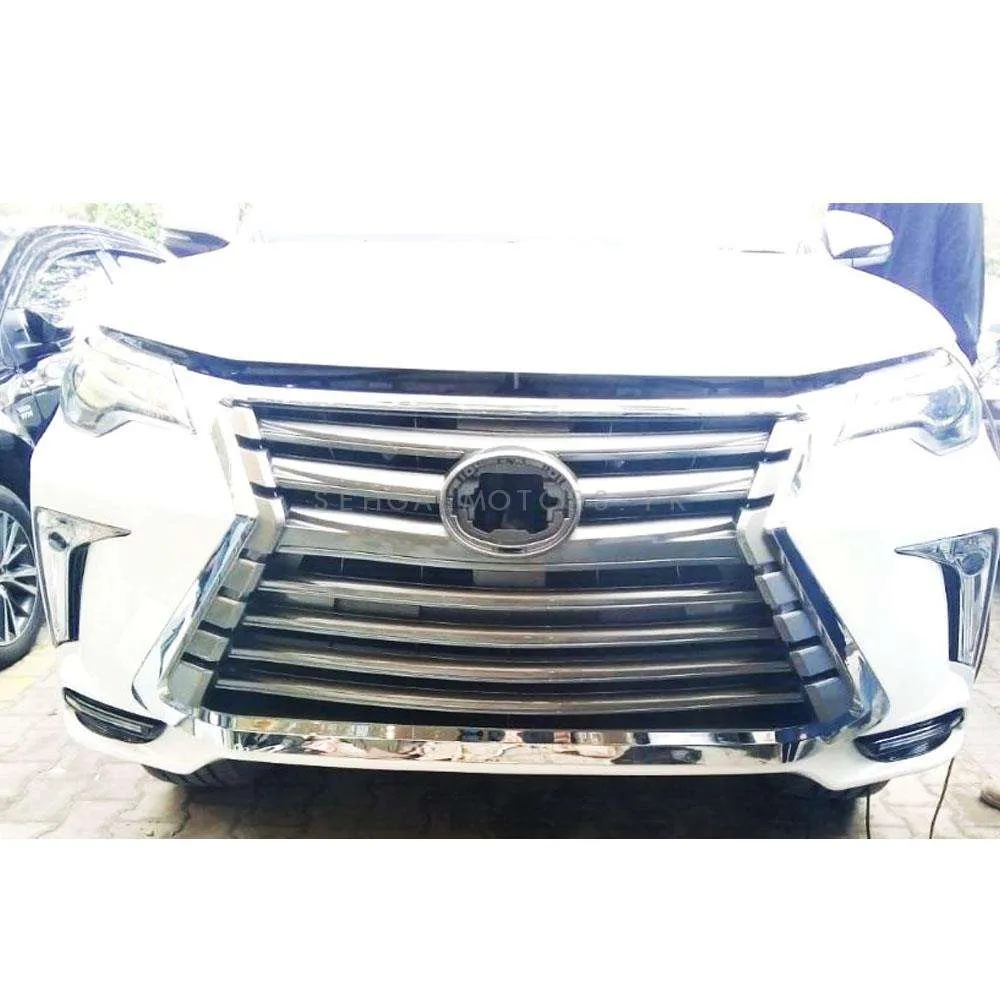 Toyota Fortuner LX570 Lexus Style NKS Bodykit V8 ( 2 Pcs ) - Model 2016-2021