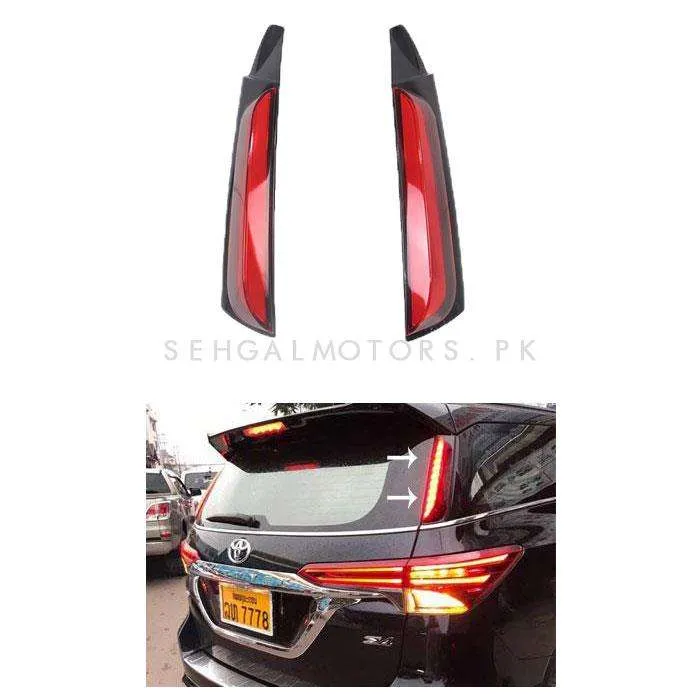 Toyota Fortuner Trunk Arm Light Red - Model 2016-2021