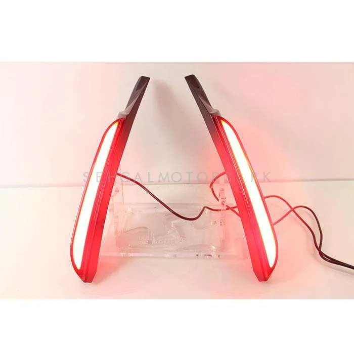 Toyota Fortuner Trunk Arm Light Red - Model 2016-2021