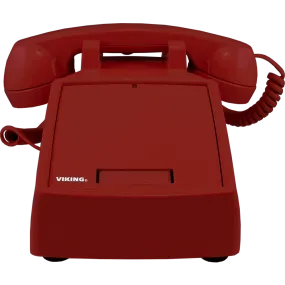 Viking K-1900D-IP VoIP Desk Phone with Auto Dialer, Red