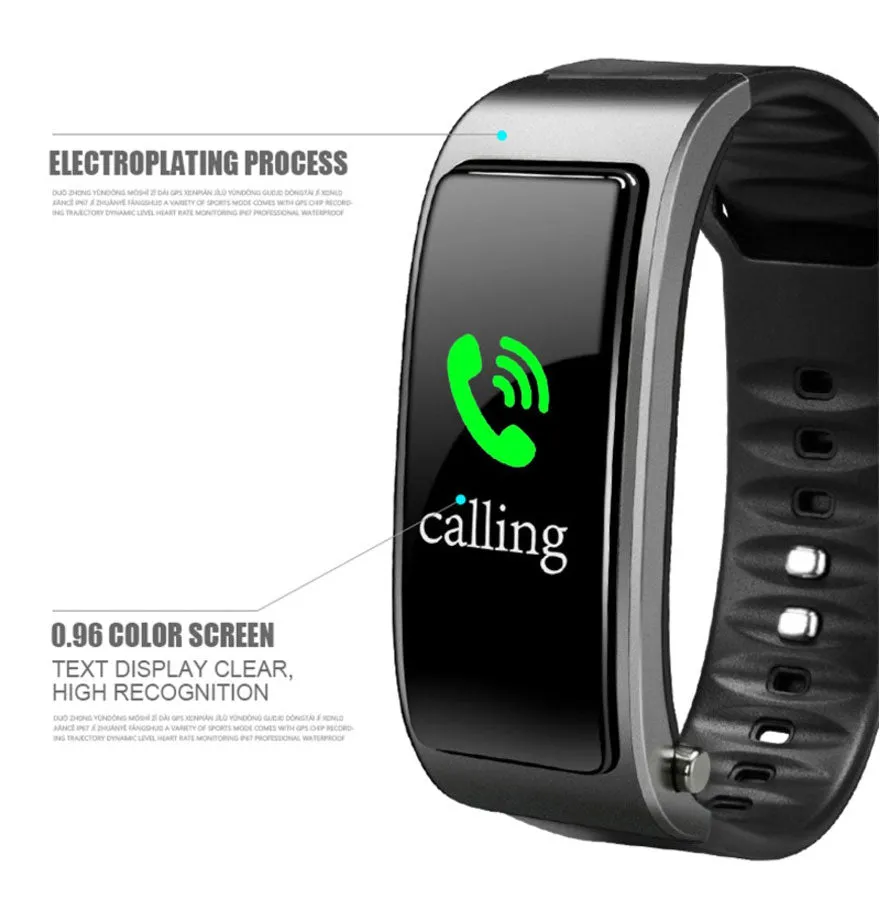 Y3 Plus Smart Watch with Built-in Headset (Health & Fitness Band, plus Answer Calls)